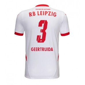 Billiga RB Leipzig Lutsharel Geertruida #3 Hemmatröja 2024-25 Kortärmad